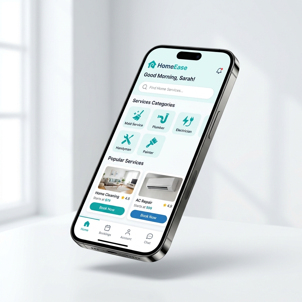 Homii App Mockup